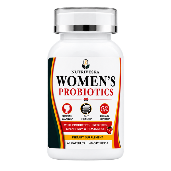 Nutriveska Women’s Probiotics supplement bottle