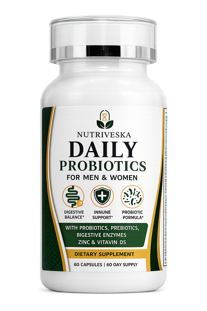 Nutriveska Daily Probiotics for Men & Women