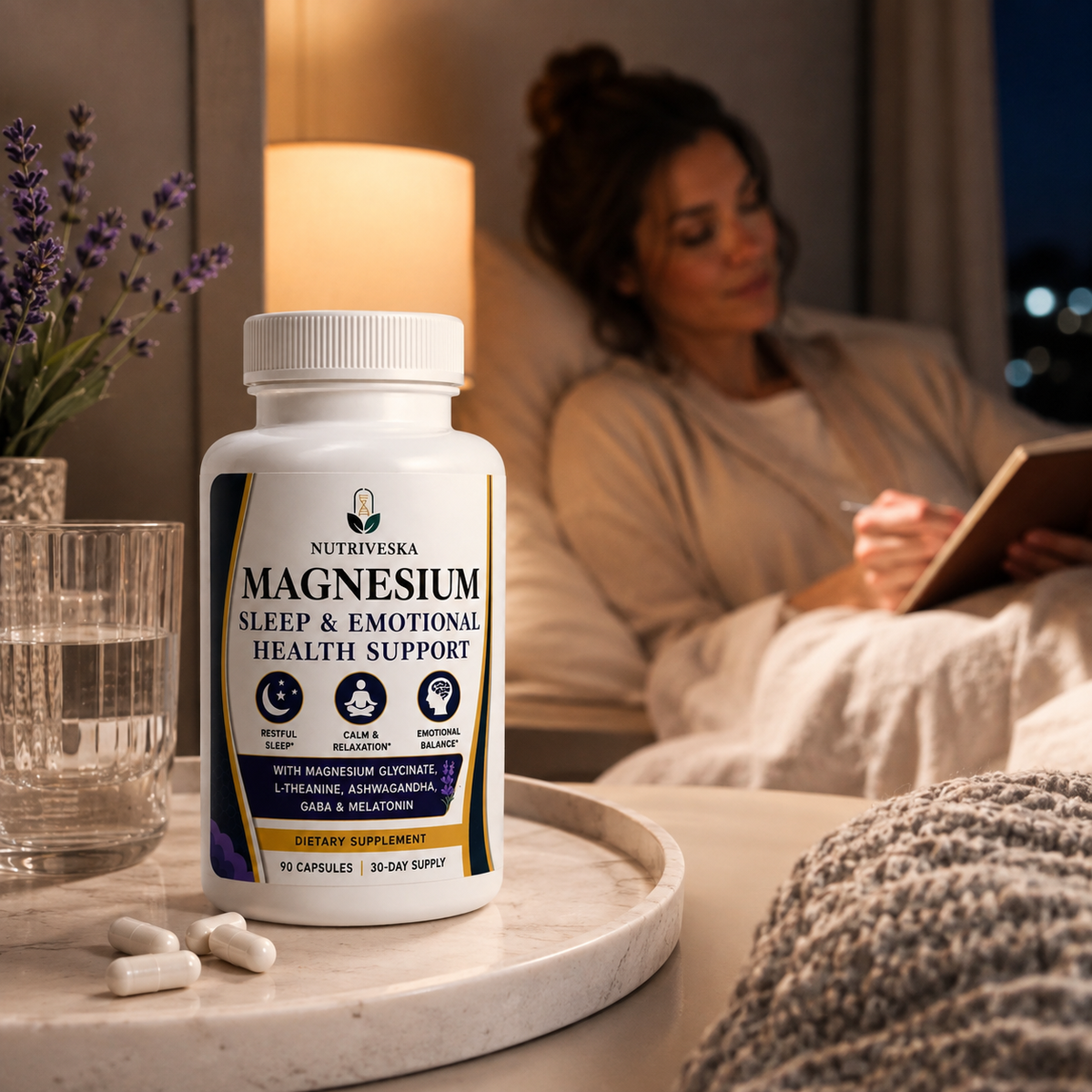 Nutriveska Magnesium Sleep & Emotional Health Support